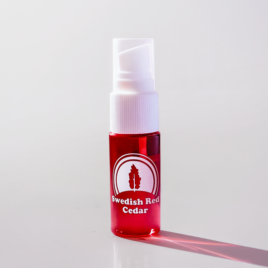 Swedish Red Cedar Oil - Natural Repellent Spray - Pocket Size (12ml)